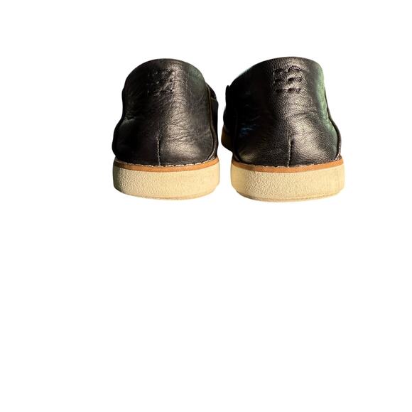 Franco Sarto Black Leather Slip-Ons Size 7 - Picture 5 of 7
